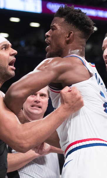 Butler, Dudley tossed after Embiid’s foul in 76ers-Nets game